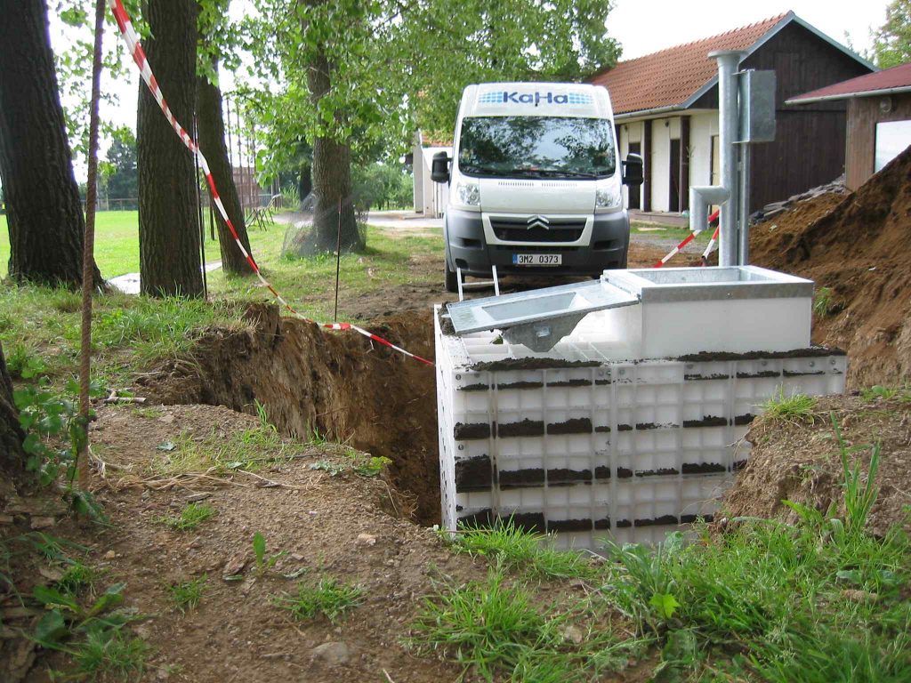 Armaturní šachty na vodovodu Čechtínsko — fotografie 5 z 16