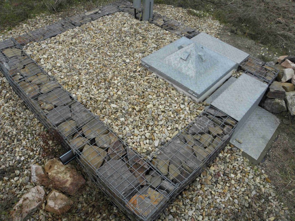 Armaturní šachty na vodovodu Čechtínsko — fotografie 10 z 16