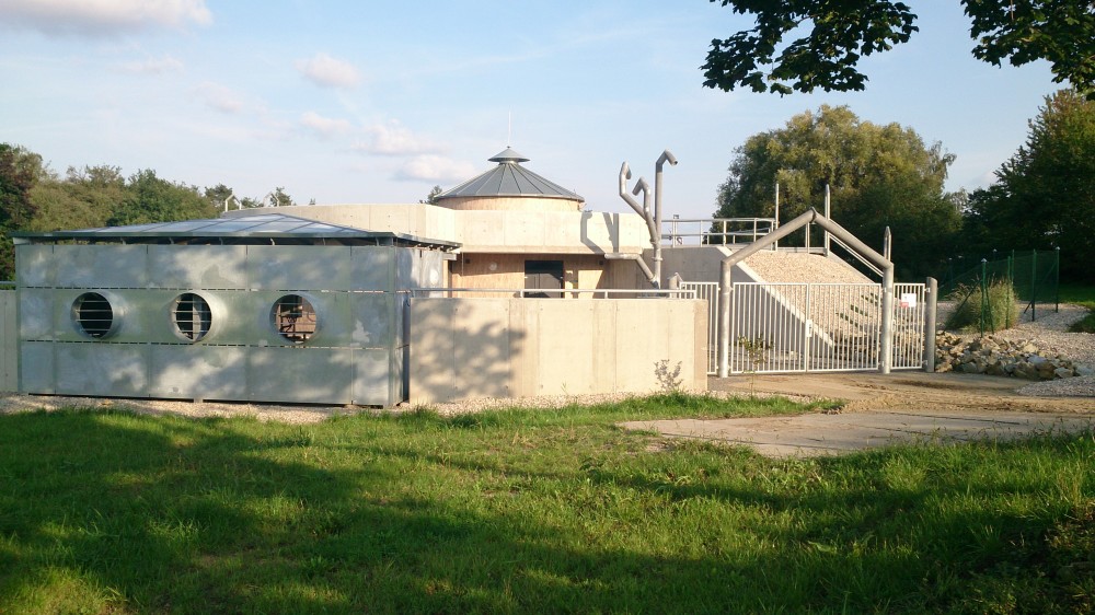 Splašková kanalizace a ČOV, Nové Syrovice a Láz — fotografie 2 z 3